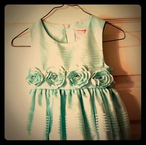 Girls blue dress size 4 used